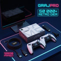 Konsola Retro GrajPro 4K + 2 Pady + Karta 128GB
